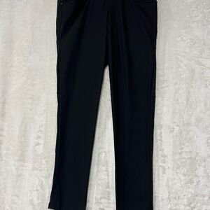 Lululemon Slim Fit ABC Pant 33 x 32 Black Warpstreme NEW with Tags Mens NWT